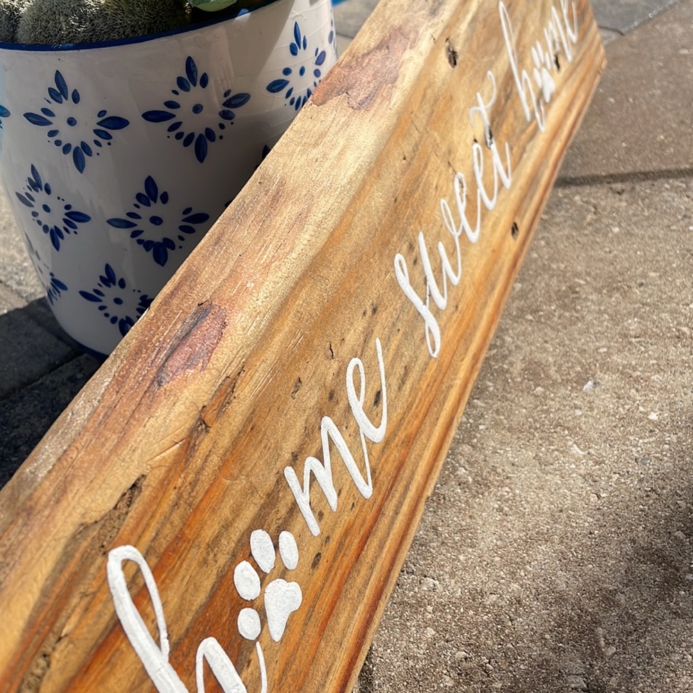 Wooden Sign - Picture 4 of 4
